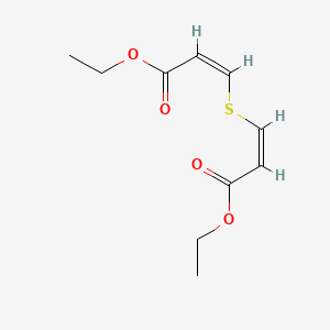molecular formula C10H14O4S B13733243 Diethyl (Z,Z)-3,3'-thiobisacrylate CAS No. 20626-39-5