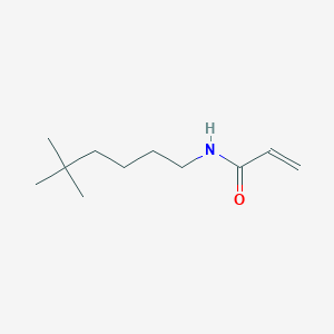 molecular formula C11H21NO B13733318 N-(5,5-dimethylhexyl)prop-2-enamide 