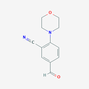5-Formyl-2-(morpholin-4-yl)benzonitrile