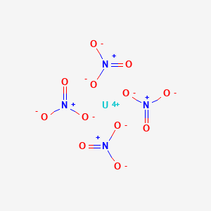 molecular formula N4O12U B13733424 Nitric acid, uranium salt CAS No. 15905-86-9