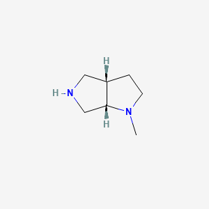 (3AS,6AS)-1-Methyl-hexahydropyrrolo[3,4-B]pyrrole
