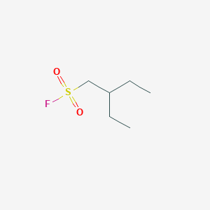 molecular formula C6H13FO2S B1373362 2-Ethylbutane-1-sulfonyl fluoride CAS No. 1311318-07-6