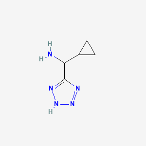 cyclopropyl(1H-1,2,3,4-tetrazol-5-yl)methanamine