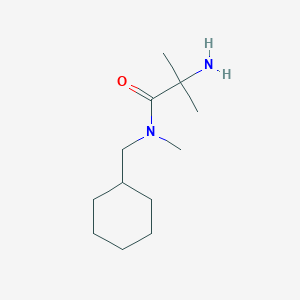 2-amino-N-(cyclohexylmethyl)-N,2-dimethylpropanamide