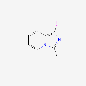 1-Iodo-3-methylimidazo[1,5-a]pyridine