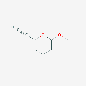 2-Ethynyl-6-methoxyoxane