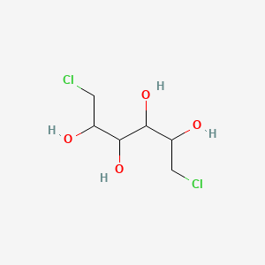 molecular formula C6H12Cl2O4 B13733763 Dichloromannitol CAS No. 20847-01-2