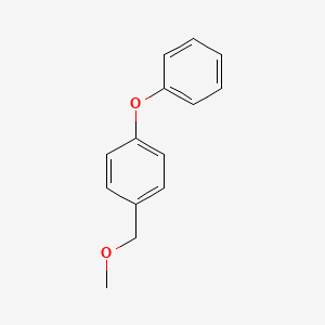 molecular formula C14H14O2 B13733775 alpha-Methoxyphenoxytoluene CAS No. 32718-50-6