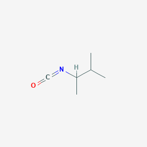 molecular formula C6H11NO B1373378 2-Isocyanato-3-methylbutane CAS No. 42514-42-1