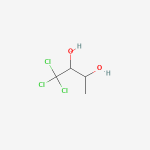 molecular formula C4H7Cl3O2 B13733799 1,1,1-Trichlorobutane-2,3-diol CAS No. 32817-82-6