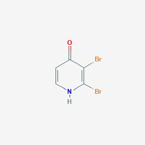 molecular formula C5H3Br2NO B13733885 2,3-dibromo-1H-pyridin-4-one 