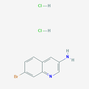 7-Bromoquinolin-3-amine dihydrochloride