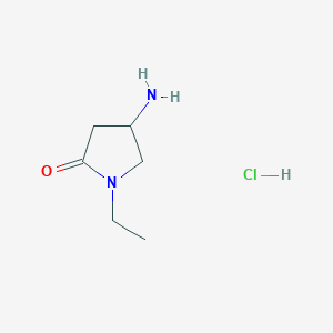 4-Amino-1-ethylpyrrolidin-2-one hydrochloride