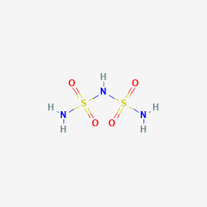molecular formula H5N3O4S2 B13734029 Imidodisulfuric diamide CAS No. 13598-81-7