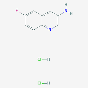3-Amino-6-fluoroquinoline dihydrochloride