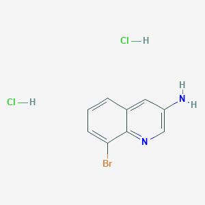 8-Bromoquinolin-3-amine dihydrochloride