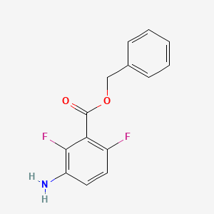 Benzyl 3-amino-2,6-difluorobenzoate