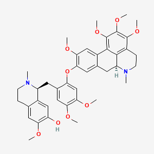 molecular formula C41H48N2O9 B13734192 Thaliadanine CAS No. 31199-54-9