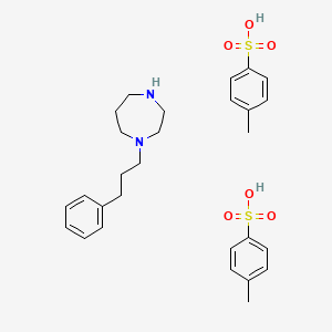 1-(3-Phenylpropyl)-1,4-diazepane bis(4-methylbenzenesulfonate)