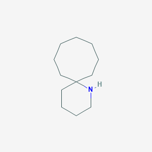 molecular formula C12H23N B13734307 1-Azaspiro[5.7]tridecane CAS No. 2828-78-6