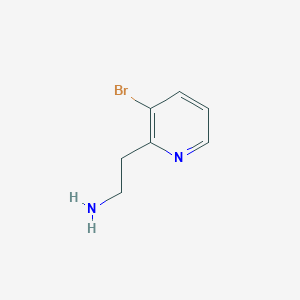 molecular formula C7H9BrN2 B1373431 2-(3-Bromopyridin-2-YL)ethanamine CAS No. 910386-57-1