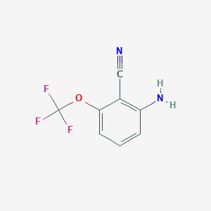 2-Amino-6-(trifluoromethoxy)benzonitrile