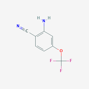 2-Amino-4-(trifluoromethoxy)benzonitrile
