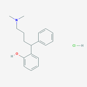 2-(4-(Dimethylamino)-1-phenylbutyl)phenol hydrochloride