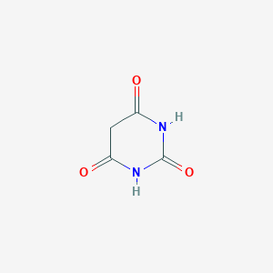 molecular formula C4H4N2O3 B137347 Barbituric acid CAS No. 67-52-7