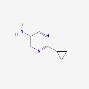 2-Cyclopropylpyrimidin-5-amine