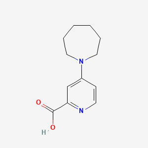 4-Azepan-1-ylpyridine-2-carboxylic acid