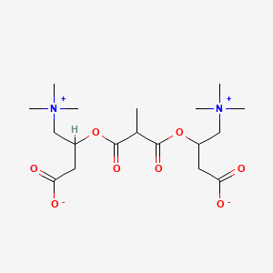molecular formula C18H32N2O8 B13734835 2-Methylmalonoyl carnitine 