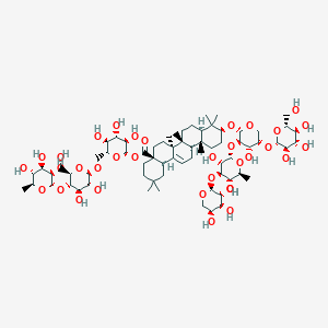 molecular formula C70H114O34 B13734848 Raddeanoside R16 