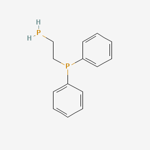 molecular formula C14H16P2 B13734878 Diphenyl(2-phosphinoethyl)phosphine CAS No. 34664-50-1