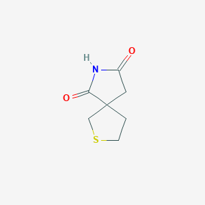2-Thia-7-azaspiro[4.4]nonane-6,8-dione