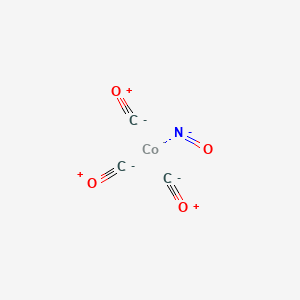 molecular formula C3CoNO4- B13735155 Cobalt tricarbonyl nitrosyl 