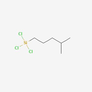 molecular formula C6H13Cl3Si B13735221 Trichloro(4-methylpentyl)silane CAS No. 20170-36-9