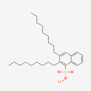 molecular formula C28H43LiO3S B13735289 Lithium dinonylnaphthalenesulfonate CAS No. 28214-91-7