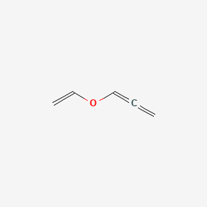 molecular formula C5H6O B13735334 Vinyl allenyl ether CAS No. 4409-99-8