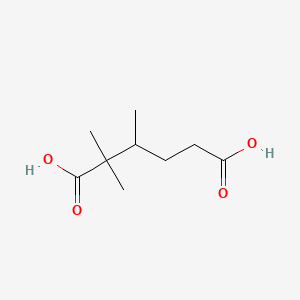 molecular formula C9H16O4 B13735833 Trimethyladipic acid CAS No. 28472-18-6