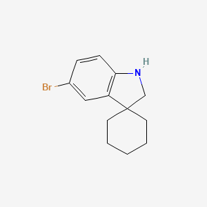 5'-Bromo-1',2'-dihydrospiro[cyclohexane-1,3'-indole]