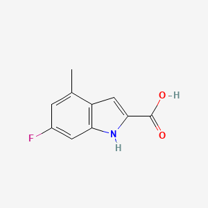 6-fluoro-4-methyl-1H-indole-2-carboxylic acid