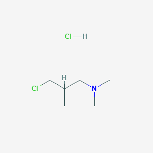 3-Dimethylamino-2-methylpropyl chloride hydrochloride