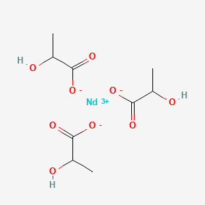 molecular formula C9H15NdO9 B13735987 Neodymium lactate CAS No. 19042-19-4