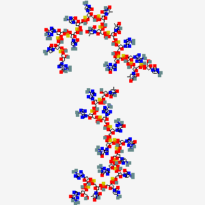molecular formula C272H344N106O138P26S26 B13735998 Edifoligide CAS No. 476273-48-0