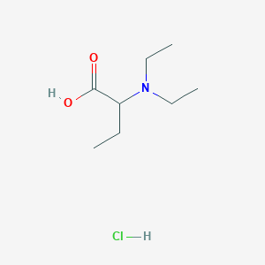2-(Diethylamino)butanoic acid hydrochloride