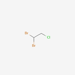 molecular formula C2H3Br2Cl B13736009 1,1-Dibromo-2-chloroethane CAS No. 73506-94-2