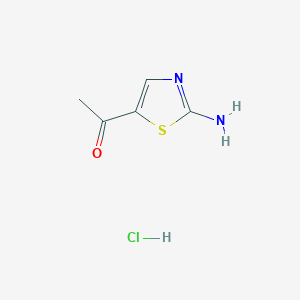 1-(2-Amino-1,3-thiazol-5-yl)ethan-1-one hydrochloride