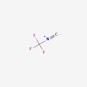 molecular formula C2F3N B13736015 Trifluoromethylisocyanide CAS No. 105879-13-8