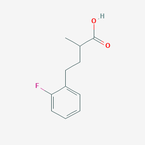 4-(2-Fluorophenyl)-2-methylbutanoic acid